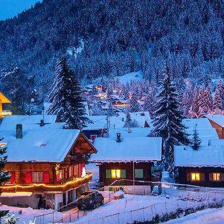 Pool, Morgins, Portes Du Soleil Апартаменты Моржин