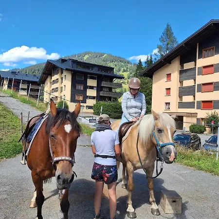 Apartment Appartement Bellevue Traversant, Morgins, Portes Du Soleil *